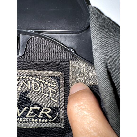 Spindle River Western Shirt Long Sleeve Button Down Men’s XL - Picture 4 of 8